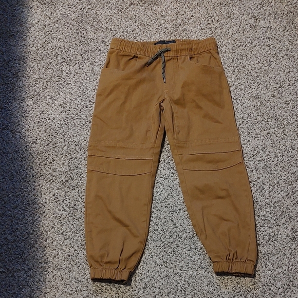 Boy Brown Jogger Pants - Picture 1 of 7